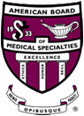 American Board of Medical Specialties logo.