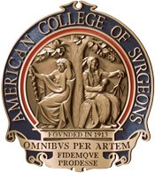 American College of Surgeons logo.
