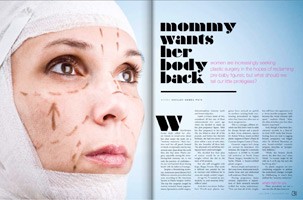Mommy makeover article in Dallas Child featuring Dr. Bogdan.